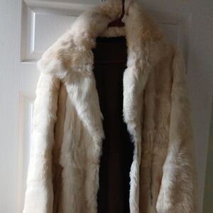 Women's Cream Teddy Jacket